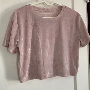 Cropped short sleeve